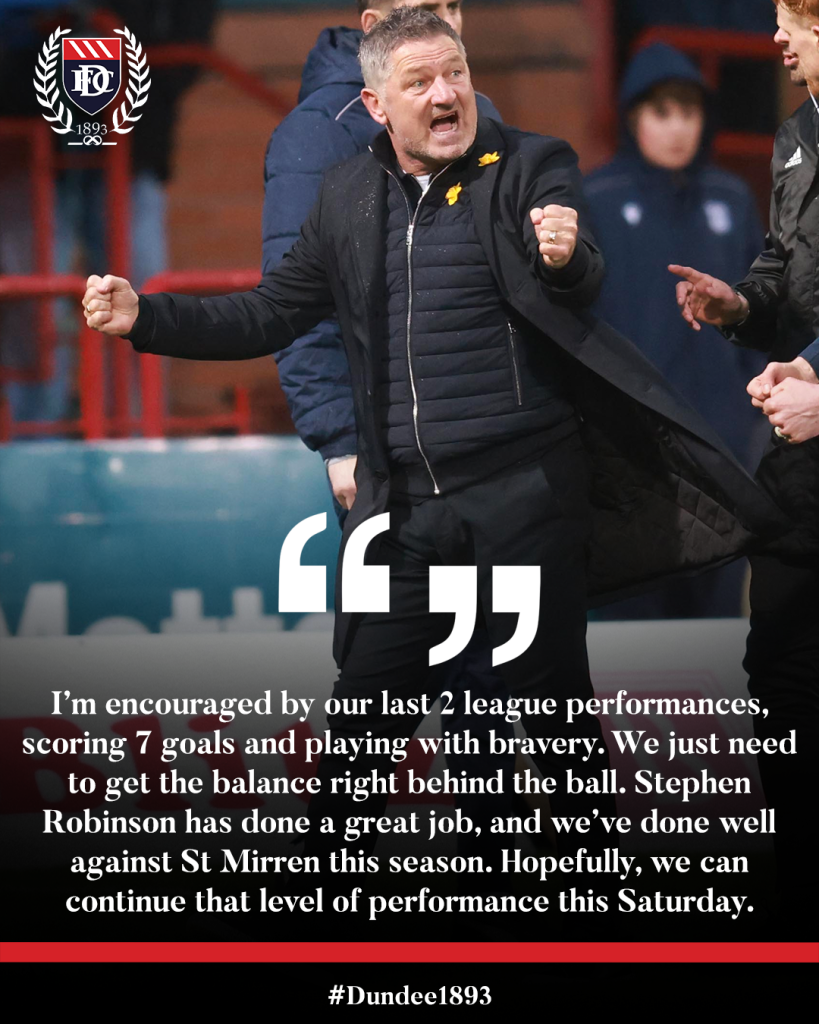 Dundee FC News: St Mirren Match Preview | April 2025 - Dundee FC Forum ...