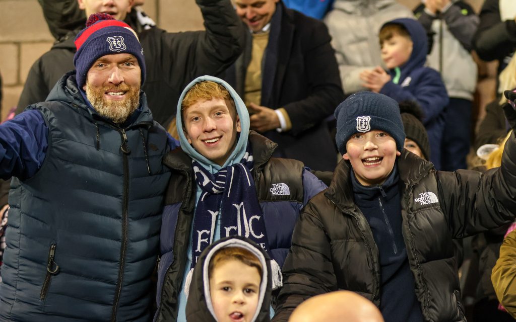 Dundee FC official match graphic