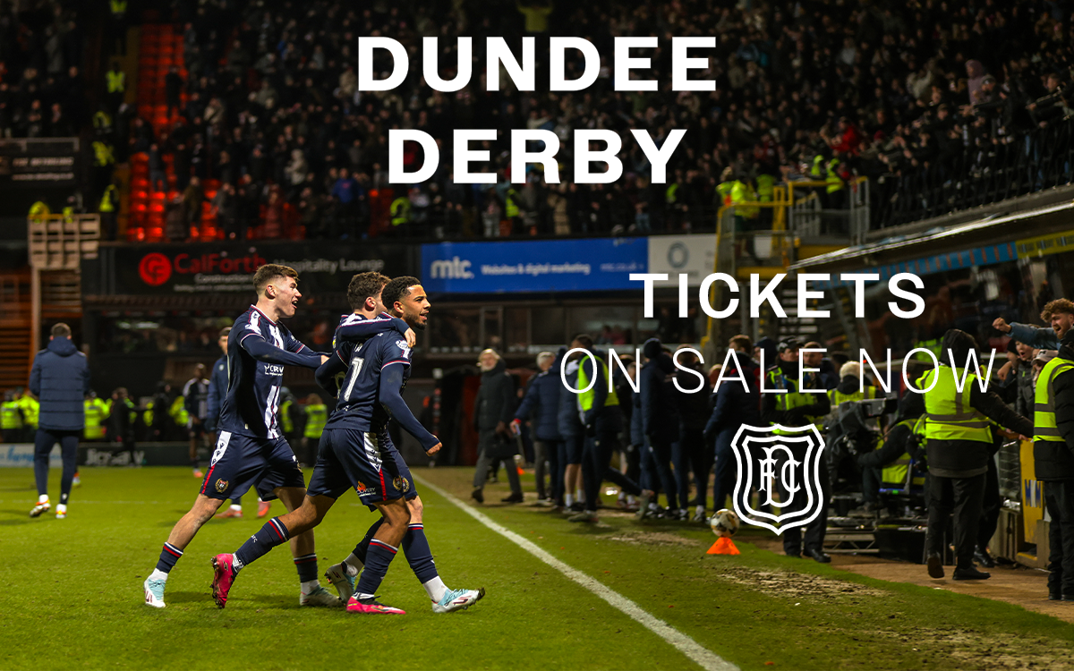 April 26th Dundee Derby Tickets on Sale Now